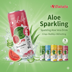 Sparkling Coconut Watermelon Flavor Tinned Wholesale Carbonated Drinks Soft Drink <b>Beverage</b> OEM/ODM - Product Image 3