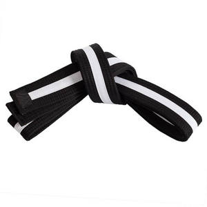Ceinture de championnat de Taekwondo, Karaté, Jiu-Jitsu, Judo en tissu de coton, grammage lourd, taille et design personnalisés, ajustement professionnel - Product Image 6