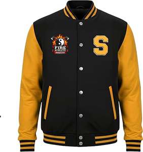 Veste universitaire pour homme grande taille respirante de qualité supérieure 2025, logo personnalisé brodé, veste légère - Product Image 3