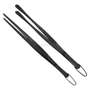 Pinzas Quirúrgicas Negras con Punta Puntiaguda, Instrumento Manual, Juego Dental, Certificado CE Clase I - Product Image 6