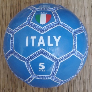 Ballon de Football de Football personnalisé, taille 2, sac noir, jaune, vert, rouge, blanc, bleu, PVC brillant, écran gris, Surface, vente en gros - Product Image 3