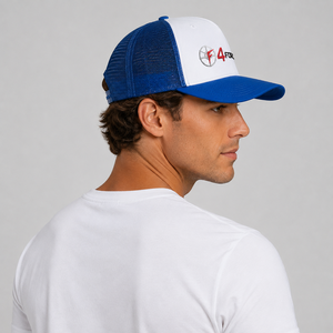 หมวกแก๊ปทรง Trucker 6 แผง ตาข่าย ปรับขนาดได้ ปักโลโก้ ยูนิเซ็กส์ สำหรับผู้ใหญ่ หมวกลำลอง คุณภาพพรีเมียม มีจำหน่าย - Product Image 3
