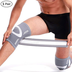 Knee <b>Wraps</b> for Weightlifting Training Strong <b>Stretch</b> Support for Squats Gym Workout Easy to Use Durable Material - Product Image 4