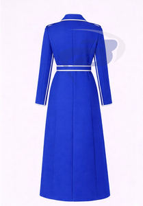 Manteau en laine de haute qualité pour femmes Zeta Phi Beta ZPB Sorority, trench-coat ceinturé, manteau long en laine, pour les membres de la sororité ZPB - Product Image 2