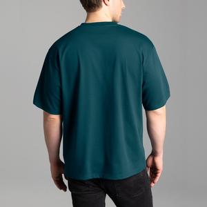 Nueva Llegada, Camisetas de Manga Corta para Hombre, Tallas Grandes, 100% Algodón Tejido, Cuello Redondo, Secado Rápido, Ecológicas, con Múltiples Logos, Marca Personalizada - Product Image 4