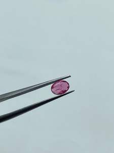 Piedra Suelta de Espinela Natural con Corte Ovalado, Alta Calidad, Calidad Premium, Gema de Lujo, Color Rojo Rosado, 4x5.50 - Product Image 4