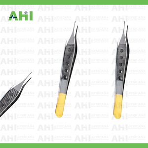 คีมจับเนื้อเยื่อ Adson คุณภาพสูง ผลิตจากสแตนเลสสตีล TC 1x2 ฟัน คีมผ่าตัด รุ่นใหม่ ขายดี สำหรับมืออาชีพ - Product Image 6