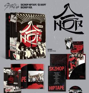 Stray Kids SKZHOP HIPTAPE (SKZHOP VER) หนังสือเพลง K-Pop แบบอิเล็กทรอนิกส์ (ซีดี) วัสดุกระดาษพลาสติก ภาษาเกาหลี ทุกวัย ผลิตในเกาหลี - Product Image 2