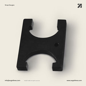 Calibradores de ajuste rápido de alta precisión de 150 mm a 600 mm+ GO NOGO, calibrados ISO, de acero y carburo, duraderos para medición de diámetro exterior (DE) - Product Image 5