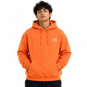 Custom Premium Cotton Hoodies <b>Thick</b> <b>Fleece</b> Streetwear Oversized Winter Sweatshirt Rib Cuff Apparel OEM ODM Bulk Supplier - Product Image 1