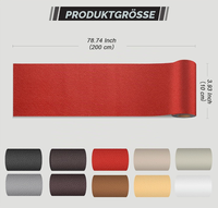 Cinta Adhesiva Impermeable para Reparación de Cuero, Kit de Reparación de Cuero Autoadhesivo para Muebles, Sofás, Asientos de Coche, Bolsos, Reparación y Renovación