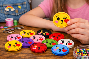 Heart Eyes <b>Patch</b> Embroidered Iron On Applique for Jacket <b>Backpack</b> Clothing Cute Reaction <b>Patch</b> - Product Image 5