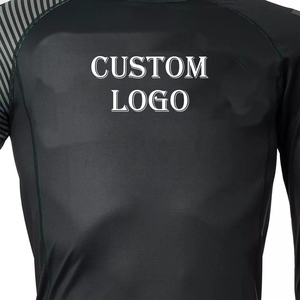 Customized Men's Rash Guard Swimsuit Custom Logo Neoprene Short Sleeve <b>Compression</b> 3mm Digital Printing Anti-Bacterial Quick Dry - Product Image 5