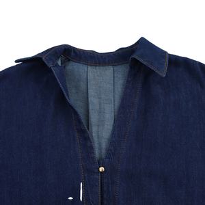 ชุดผ้ายีนส์สำหรับผู้หญิงชุดเสื้อผ้าแนวสตรีท2ชิ้นแนววินเทจ Y2K มีกระดุมด้านหน้าและกางเกงยีนส์เอวต่ำแบบปรับแต่งได้รุ่น2026 - Product Image 4