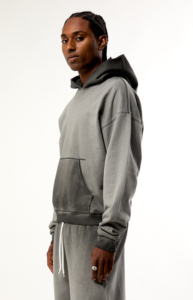 Conjunto Deportivo Unisex con Capucha, Estilo Desgastado, Personalizable con Logotipo, Pantalones Jogger, Ropa Deportiva de Algodón, Corte Holgado, para Invierno - Product Image 3