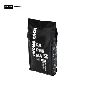 Café Milano 1kg, Tostado Oscuro, Mezcla de Robusta y Arábica, Café Molido en Polvo, con Sabor a Mantequilla y Sal, Suministro al por Mayor - Product Image 4