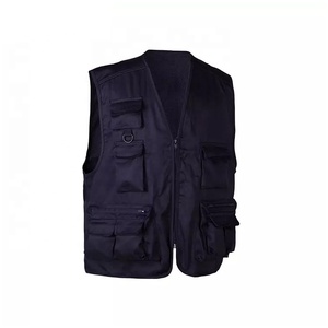 Gilet de travail en polyester pour extérieur, multi-poches, sans manches, pour la chasse, la randonnée et la pêche - Product Image 1