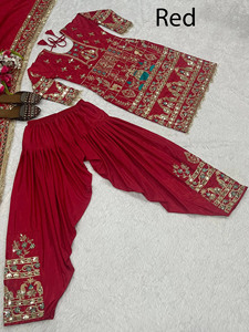 Eid Ramzan Special Salwar Kameez Readymade, traje paquistaní personalizable con pantalón estilo Dhoti, traje indio tradicional para mujer - Product Image 4