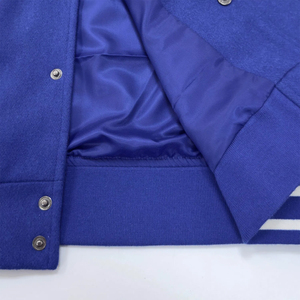 Cheap Price <b>Summer</b> Casual Quilted <b>Lightweight</b> Windproof Waterproof <b>Jacket</b> Knitted Contrast Cuff Waist Belt Snap Button Varsity - Product Image 6