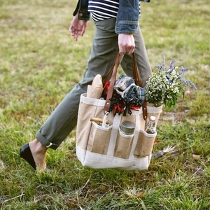 Bolsa de Almacenamiento de Yute de Gran Capacidad con Cierre de Cremallera para Viajes y Soluciones de Almacenamiento en el Hogar - Product Image 6