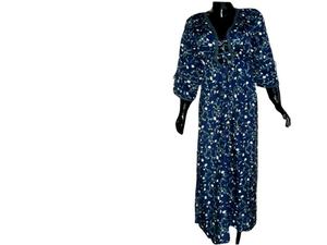 Nouvelle robe saree bohème haute couture pour femmes antistatique et confortable avec décoration de bouton prête à expédier - Product Image 6