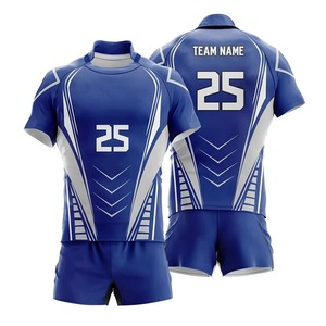 Maillot de rugby respirant à séchage rapide, personnalisable en gros, sublimation, confortable, haute qualité, anti-boulochage - Product Image 6