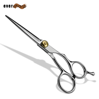 Ciseaux de coupe de cheveux professionnels VG10 tranchants avec vis réglable et vernis miroir pour coiffeurs barbiers-A + Qualité de qualité