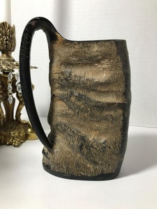 High Quality Natural Buffalo Horn <b>Mug</b> Eco-Friendly <b>Large</b> Capacity Stylish Rustic Drinkware for Home Bar Gift Use Available - Product Image 3