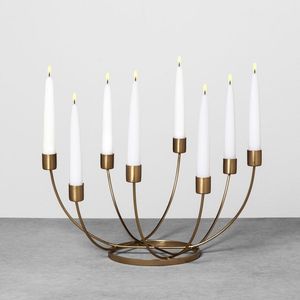 Candelabro de Metal con Cinco Brazos para Decoración del Hogar y Bodas, Diseño Duradero - Product Image 5