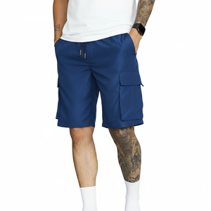 Summer Shorts Jogger Solid Color of Short Casual Comfortable Shorts Outdoor Shorts <b>for</b> <b>Men</b> Cargo <b>Trunks</b> - Product Image 3