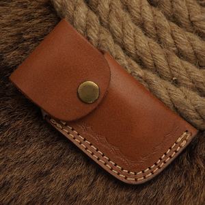 Couteau pliant de chasse industriel en acier Damas, pointe tombante, 7 pouces, fait main, garantie 3 ans, logo OEM, couleur personnalisable - Product Image 6