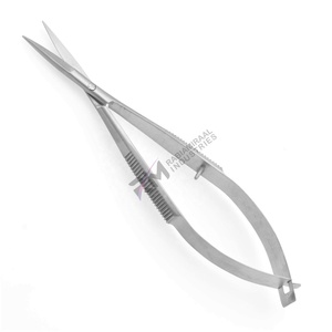 RMI Plasma Color Curved Stainless Steel Brow Scissors Sharp Tip Beauty <b>Tool</b> Right Handed <b>Makeup</b> Scissor For Eyebrow Grooming - Product Image 3