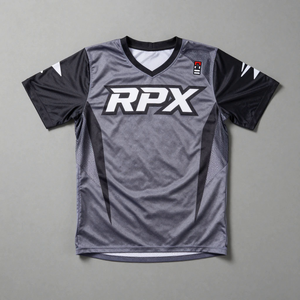 Maillot de motocross respirant grande taille à séchage rapide, vêtements de course, logo personnalisé, service OEM, maillot de motocross de course de haute qualité - Product Image 3