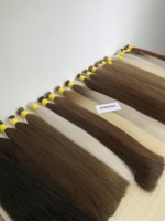 Extensions de cheveux vierges vietnamiens de haute qualité, pré-collées, lisses, en vrac, prix d'usine, longueur complète 40cm 80cm, Super Double