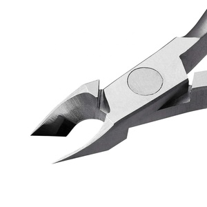 Pince à cuticules professionnelle en acier inoxydable, facile à utiliser, à ressort unique, durable et réutilisable pour manucure et pédicure des doigts et des orteils - Product Image 3