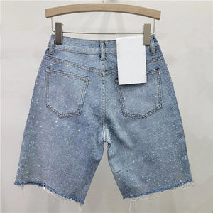 Shorts pour hommes sur mesure de haute qualité, effet délavé, 100% coton, lavage vintage, motif uni et cordon de serrage, prix très bas - Product Image 3