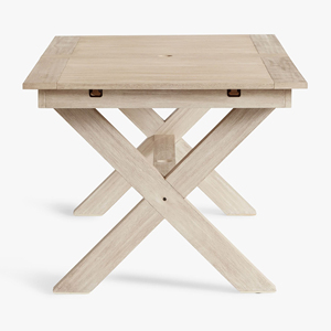 Modern Luxury Outdoor Table and Chair Furniture Home Patio Party Dining Set Wood Outdoor Furniture Dining Table Set - Indio - Product Image 4