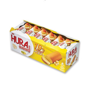 Rouleau Suisse Hura Demi au Fromage et au Lait 360g, Gâteau Éponge Doux et Crémeux, Prix Compétitif, Vente en Gros, Exportation - Product Image 1