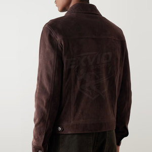 Contemporary Fashion Outerwear <b>Suede</b> <b>Jacket</b> Soft Feel Comfortable Fit Suitable For Street Wear And Lifestyle Use - Product Image 4