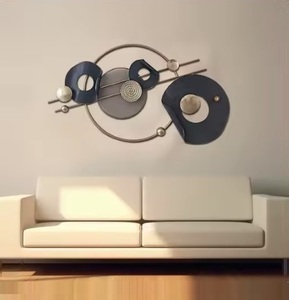 Arte de Pared Metálico Moderno Hecho a Mano para Decoración de Interiores, Ligero y Duradero, a Precio de Mayoreo - Product Image 1