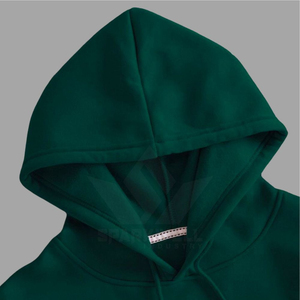 เสื้อฮู้ดโอเวอร์ไซส์ผู้ชาย สีพื้น ผ้าฝ้ายเฟรนช์เทอร์รี่ สวมใส่สบาย มีกระเป๋าหน้า เหมาะสำหรับใส่ในฤดูใบไม้ร่วง - Product Image 6