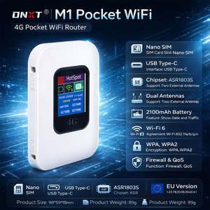 Routeur 4G DNXT avec carte SIM, antenne externe, <span class=keywords><strong>Internet</strong></span> mobile, Wifi WPS, Wifi de poche, Wifi6 300 Mbps, routeur 4G USB, stock d'usine - Product Image 2