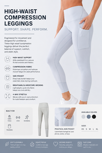 Leggings de yoga sans couture à taille haute, séchage rapide, longueur intégrale, pantalon de fitness pour femmes - Product Image 5