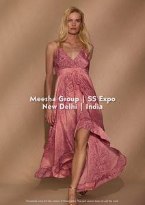 Vestido maxi de mujer con tirantes finos, cuello en V profundo, estampado floral, espalda fruncida, fluido, para verano y playa, surtido - Product Image 3