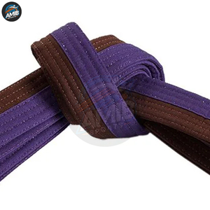 High Quality Solid Color Martial Arts Bjj Belts New Design For Wholesale Price Best Selling Hot Sale Bjj Belts - Product Image 4
