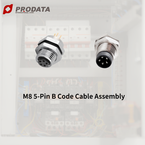 Câble adaptateur M8 femelle 5 broches à souder sur circuit imprimé pour électronique automobile - Product Image 5