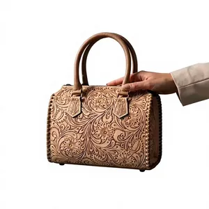 Vintage Women's <b>Handbag</b> Genuine Leather Bags Sling Shoulder Bags Brown Leather <b>Handbags</b> for Women - Product Image 1