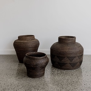 Florero de mimbre seco para decoración de boda, centro de mesa, floreros ecológicos, precio barato, venta al por mayor - Product Image 6