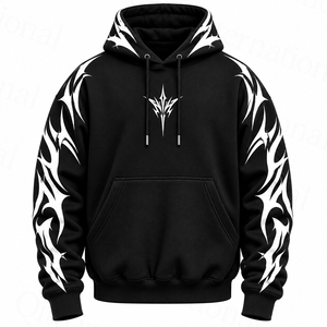 Sudadera con Capucha para Motocicleta con Protección, Impresión Reflectante en Vinilo, Sudadera para Motociclista con Forro de Malla de Poliéster Transpirable - Product Image 2