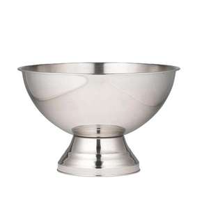 Unique Style Customized Champagne bowl <b>Stainless</b> <b>Steel</b> Round Shape <b>Wine</b> <b>Cooler</b> for Beer Soft Drink Eco-Friendly Party Barware - Product Image 4